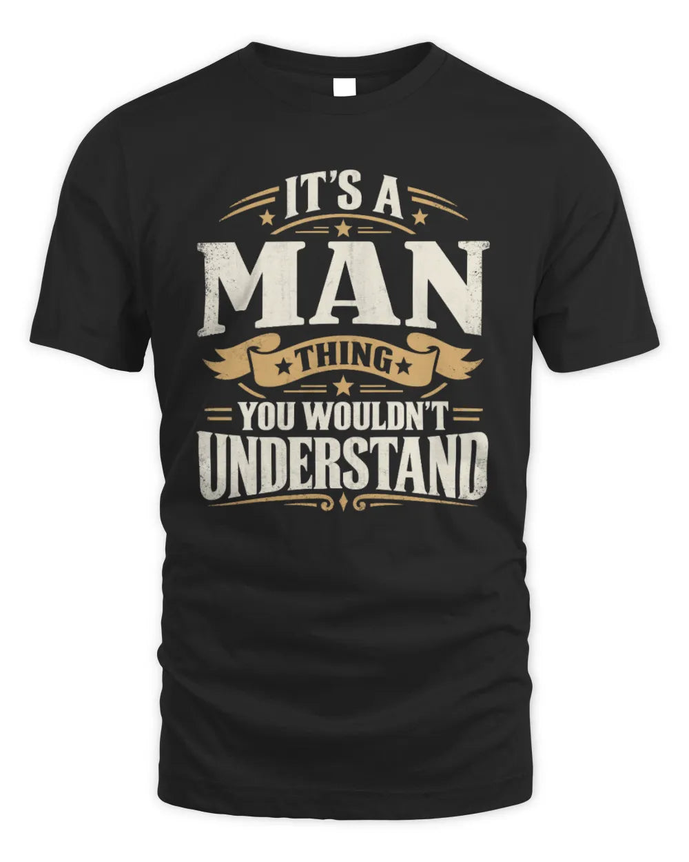 MAN P08 TH51 - Personalized “It’s a/an [NAME] Thing – You Wouldn’t Understand” Shirt - Unisex Standard T-Shirt - Black