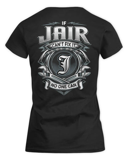 JAIR AP81-K4-626 - Personalized Ahmed Quote Apparel “If Ahmed Can't Fix It, No One Can” - Women's Standard T-Shirt - Black