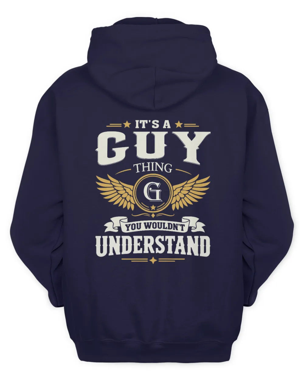 GUY KT06-M008 It’s a [NAME] Thing – You Wouldn’t Understand | Personalized Vintage T-Shirt - Unisex Hoodie - Navy