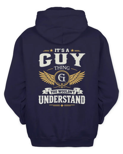 GUY KT06-M008 It’s a [NAME] Thing – You Wouldn’t Understand | Personalized Vintage T-Shirt - Unisex Hoodie - Navy