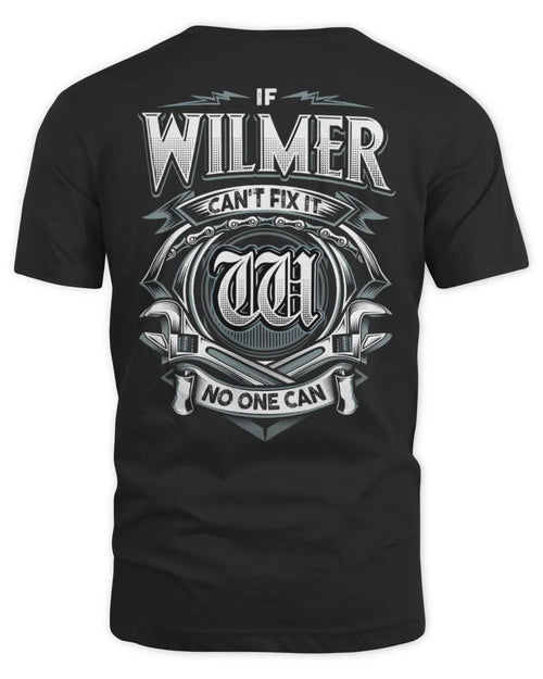 WILMER AP81-K4-626 - Personalized Ahmed Quote Apparel “If Ahmed Can't Fix It, No One Can” - Unisex Standard T-Shirt - Black