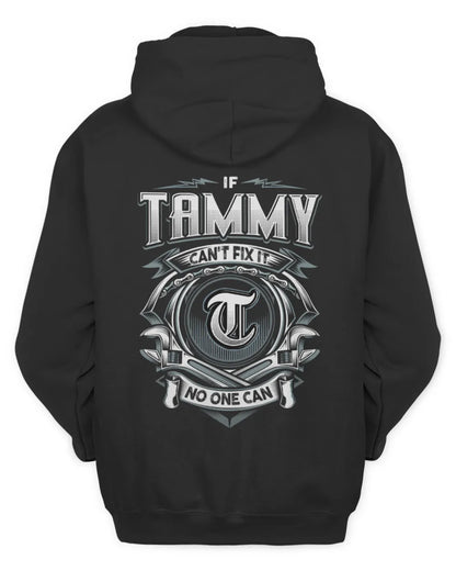 TAMMY AP81-K4-626 - Personalized Ahmed Quote Apparel “If Ahmed Can't Fix It, No One Can” - Unisex Hoodie - Black