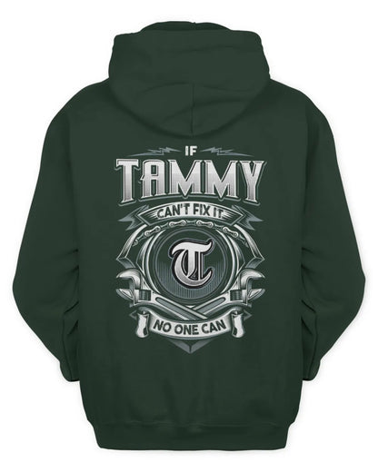 TAMMY AP81-K4-626 - Personalized Ahmed Quote Apparel “If Ahmed Can't Fix It, No One Can” - Unisex Hoodie - Forest Green
