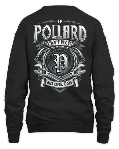 POLLARD AP81-K4-626 - Personalized Ahmed Quote Apparel “If Ahmed Can't Fix It, No One Can” - Unisex Sweatshirt - Black