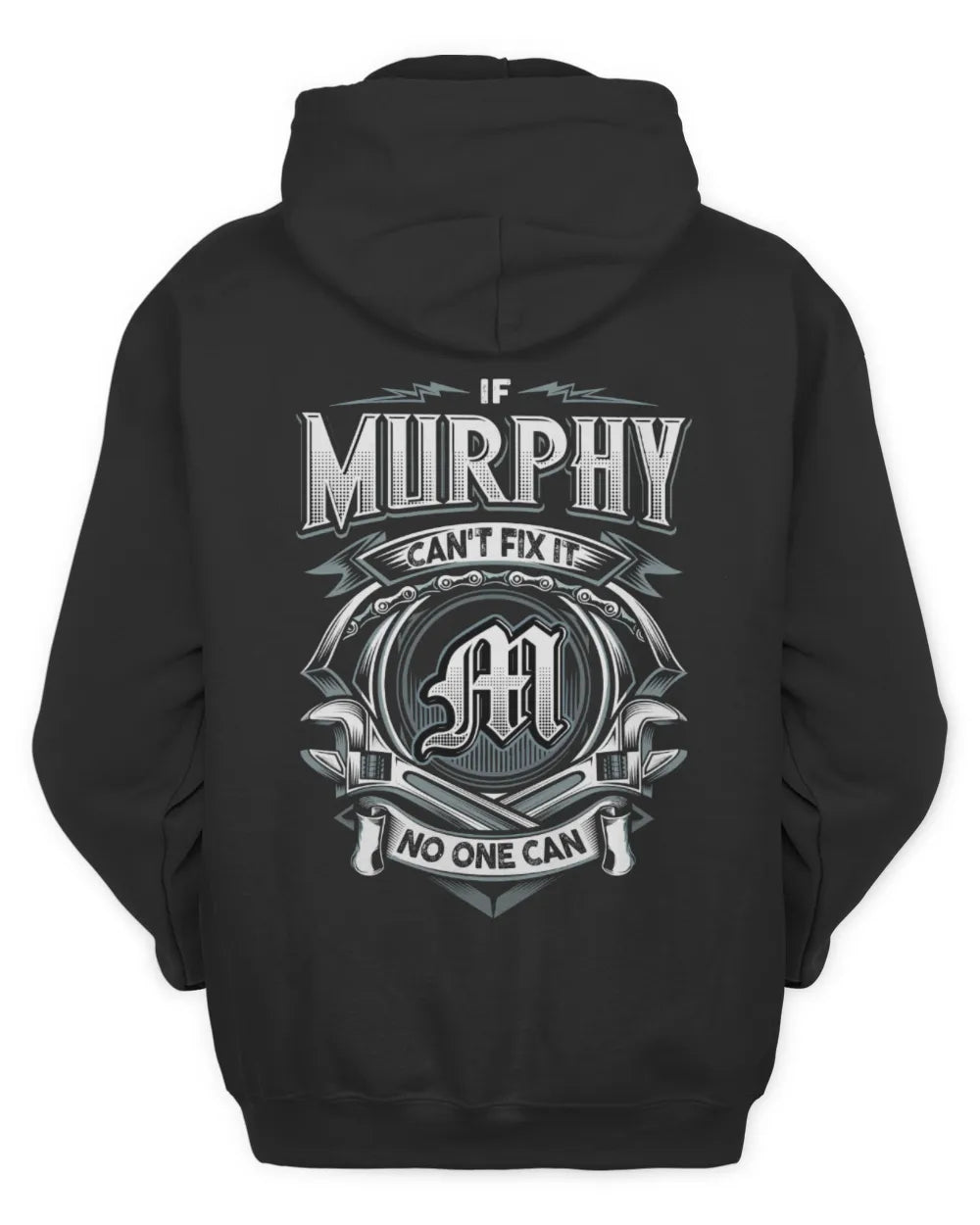 MURPHY AP81-K4-626 - Personalized Ahmed Quote Apparel “If Ahmed Can't Fix It, No One Can” - Unisex Hoodie - Black