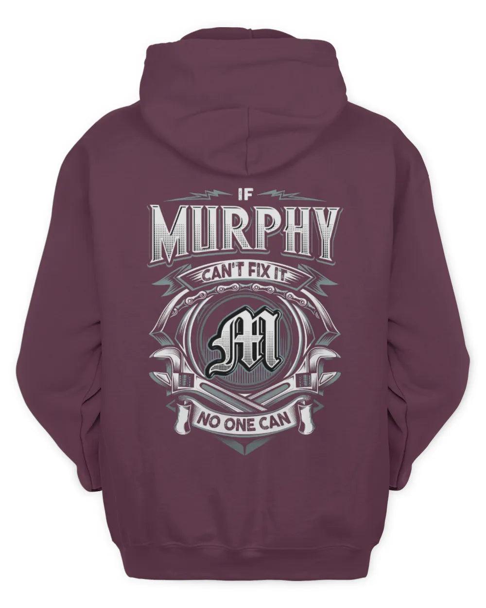 MURPHY AP81-K4-626 - Personalized Ahmed Quote Apparel “If Ahmed Can't Fix It, No One Can” - Unisex Hoodie - Maroon