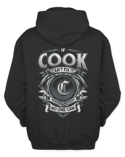 COOK AP81-K4-626 - Personalized Ahmed Quote Apparel “If Ahmed Can't Fix It, No One Can” - Unisex Hoodie - Black