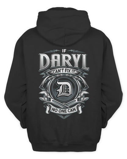 DARYL AP81-K4-626 - Personalized Ahmed Quote Apparel “If Ahmed Can't Fix It, No One Can” - Unisex Hoodie - Black