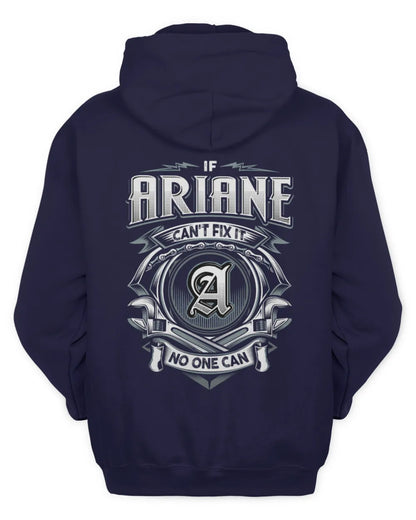 ARIANE AP81-K4-626 - Personalized Ahmed Quote Apparel “If Ahmed Can't Fix It, No One Can” - Unisex Hoodie - Navy