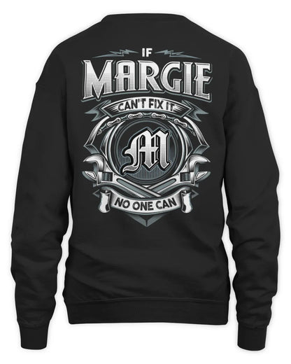 MARGIE AP81-K4-626 - Personalized Ahmed Quote Apparel “If Ahmed Can't Fix It, No One Can” - Unisex Sweatshirt - Black