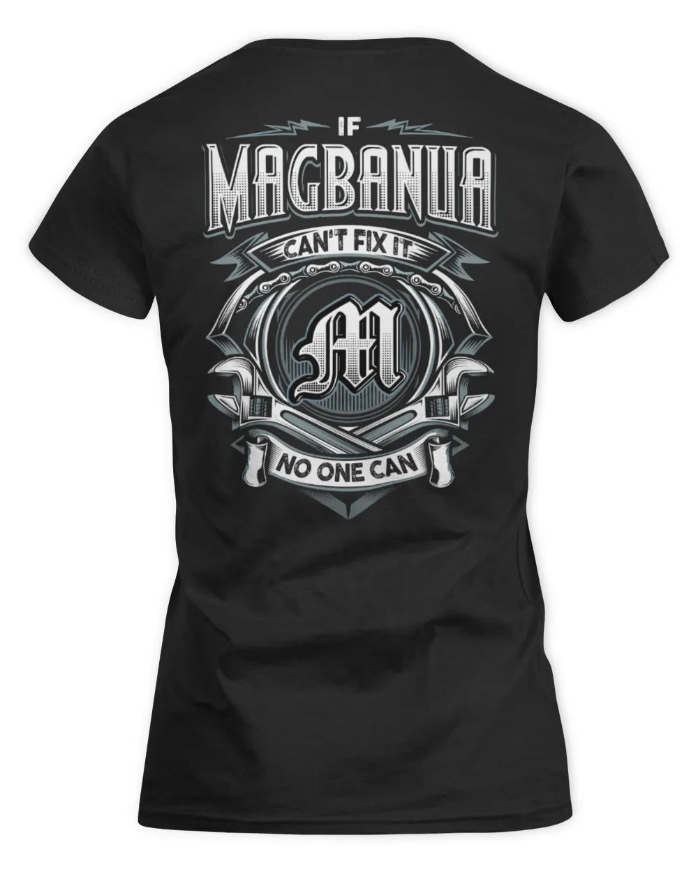 MAGBANUA AP81-K4-626 - Personalized Ahmed Quote Apparel “If Ahmed Can't Fix It, No One Can” - Women's Standard T-Shirt - Black