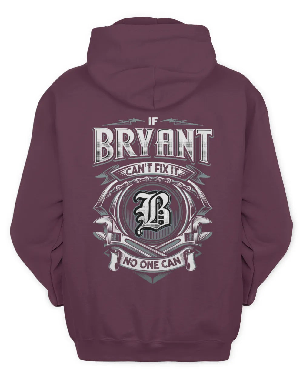 BRYANT AP81-K4-626 - Personalized Ahmed Quote Apparel “If Ahmed Can't Fix It, No One Can” - Unisex Hoodie - Maroon