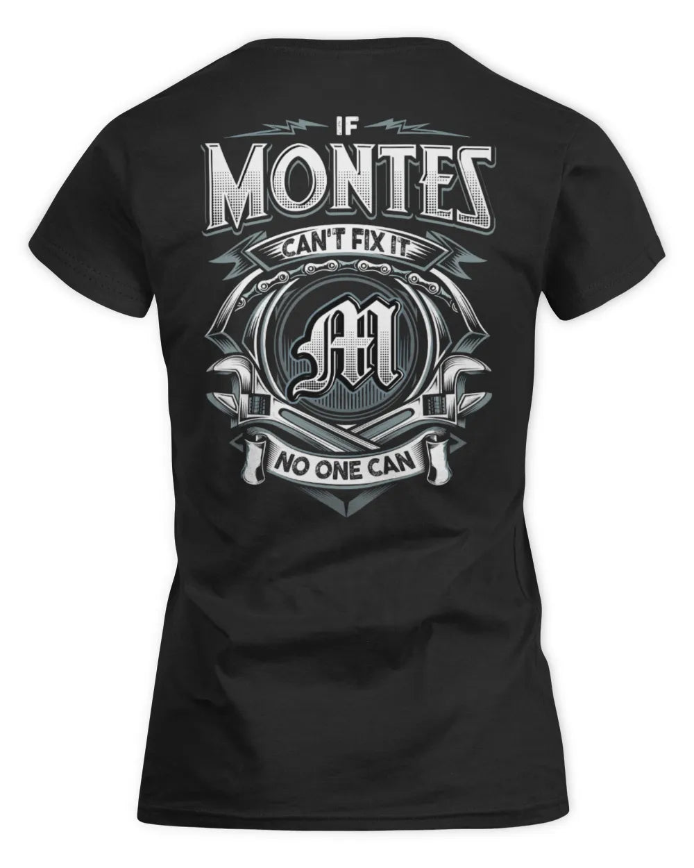 MONTES AP81-K4-626 - Personalized Ahmed Quote Apparel “If Ahmed Can't Fix It, No One Can” - Women's Standard T-Shirt - Black