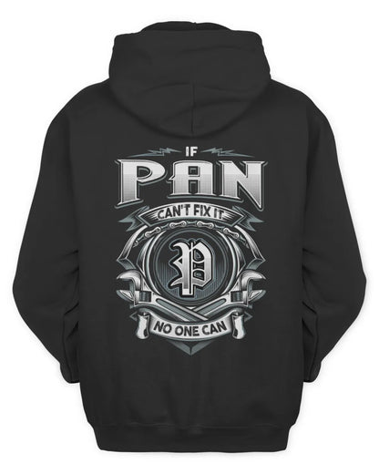 PAN AP81-K4-626 - Personalized Ahmed Quote Apparel “If Ahmed Can't Fix It, No One Can” - Unisex Hoodie - Black