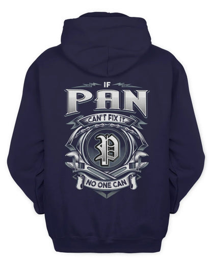 PAN AP81-K4-626 - Personalized Ahmed Quote Apparel “If Ahmed Can't Fix It, No One Can” - Unisex Hoodie - Navy