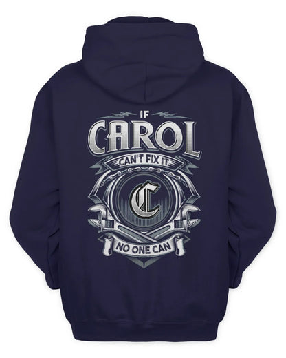 CAROL AP81-K4-626 - Personalized Ahmed Quote Apparel “If Ahmed Can't Fix It, No One Can” - Unisex Hoodie - Navy