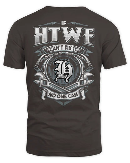 HTWE AP81-K4-626 - Personalized Ahmed Quote Apparel “If Ahmed Can't Fix It, No One Can” - Unisex Standard T-Shirt - Dark Chocolate