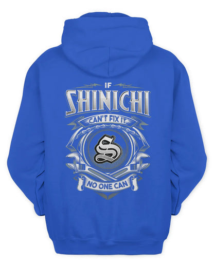 SHINICHI AP81-K4-626 - Personalized Ahmed Quote Apparel “If Ahmed Can't Fix It, No One Can” - Unisex Hoodie - Royal