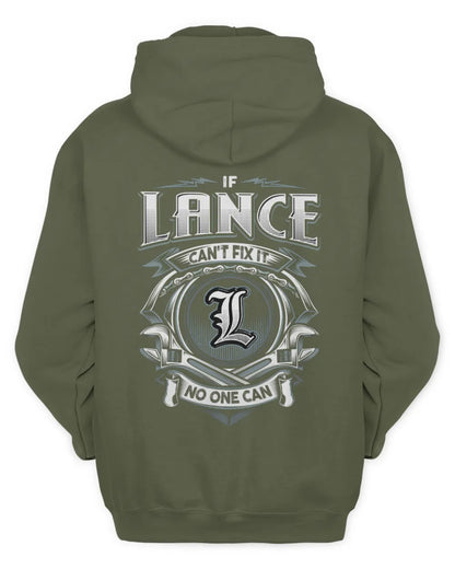 LANCE AP81-K4-626 - Personalized Ahmed Quote Apparel “If Ahmed Can't Fix It, No One Can” - Unisex Hoodie - Military Green