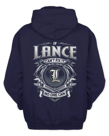 LANCE AP81-K4-626 - Personalized Ahmed Quote Apparel “If Ahmed Can't Fix It, No One Can” - Unisex Hoodie - Navy