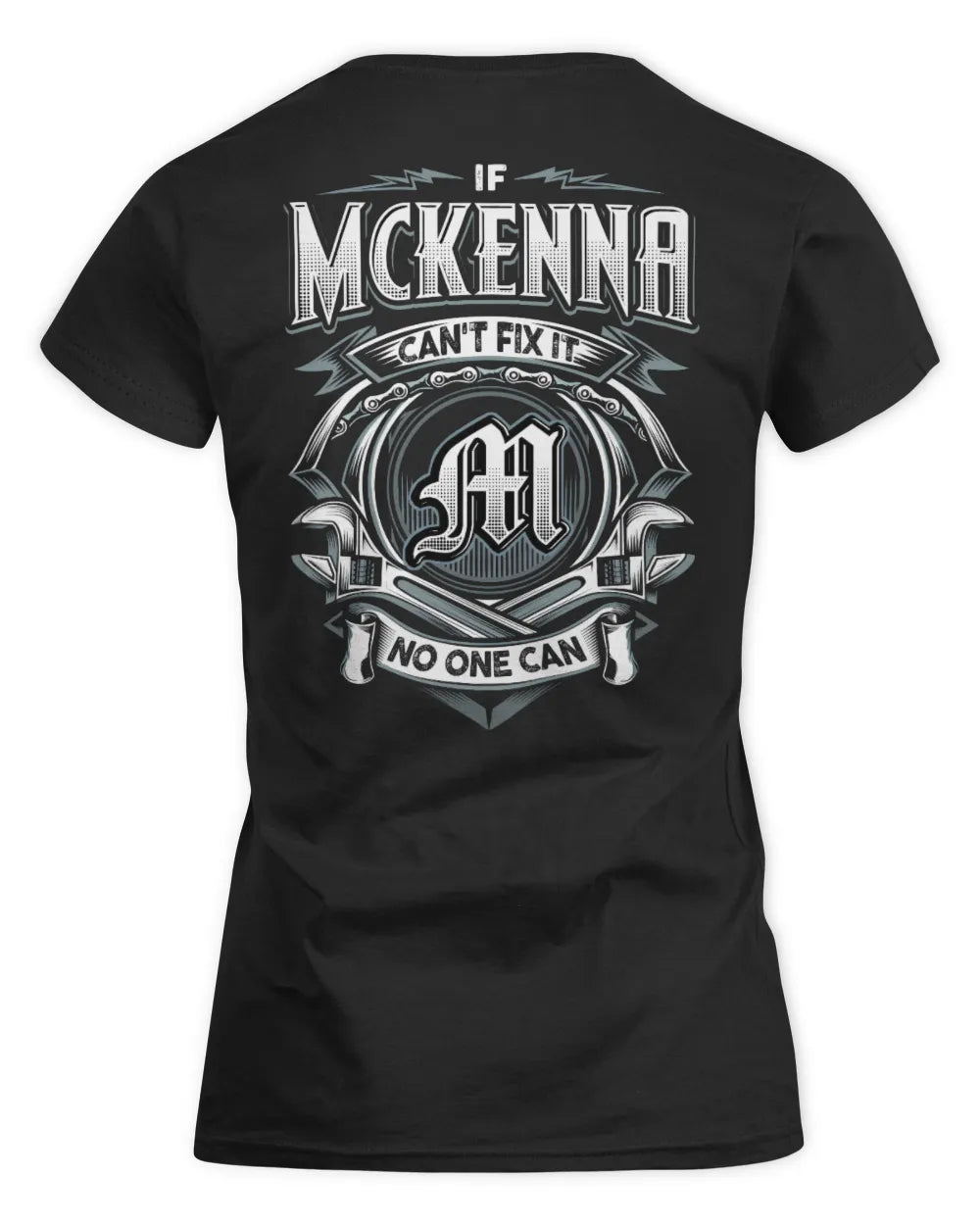 MCKENNA AP81-K4-626 - Personalized Ahmed Quote Apparel “If Ahmed Can't Fix It, No One Can” - Women's Standard T-Shirt - Black