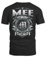MEE AP81-K4-626 - Personalized Ahmed Quote Apparel “If Ahmed Can't Fix It, No One Can” - Unisex Standard T-Shirt - Black