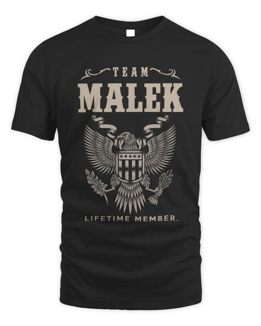 MALEK TP06-K82 – Personalized Classic Style Apparel “Team NAME Lifetime Member”