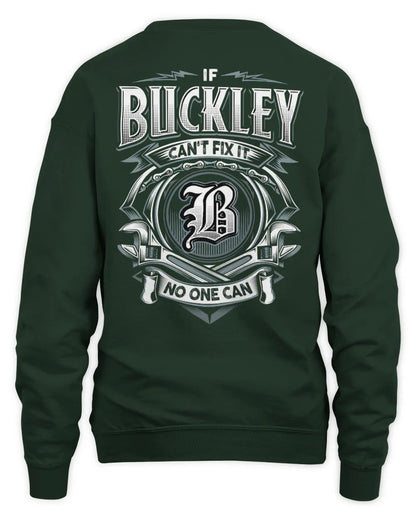 BUCKLEY AP81-K4-626 - Personalized Ahmed Quote Apparel “If Ahmed Can't Fix It, No One Can” - Unisex Sweatshirt - Forest Green