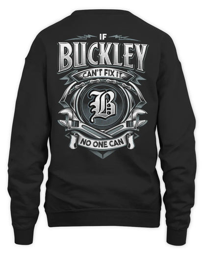 BUCKLEY AP81-K4-626 - Personalized Ahmed Quote Apparel “If Ahmed Can't Fix It, No One Can” - Unisex Sweatshirt - Black