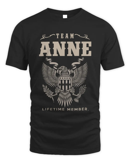 ANNE TP06-K82 – Personalized Classic Style Apparel “Team NAME Lifetime Member”