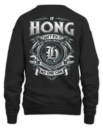 HONG AP81-K4-626 - Personalized Ahmed Quote Apparel “If Ahmed Can't Fix It, No One Can” - Unisex Sweatshirt - Black