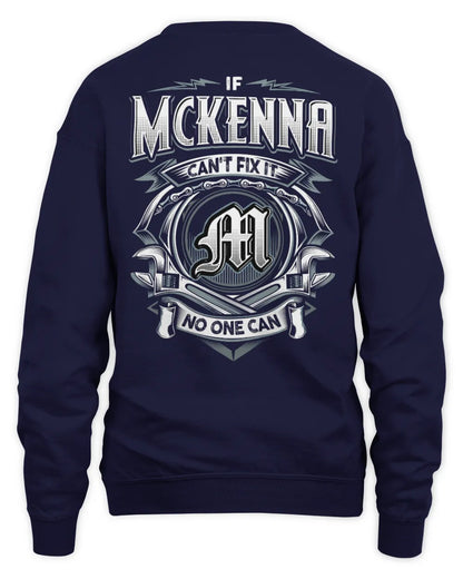 MCKENNA AP81-K4-626 - Personalized Ahmed Quote Apparel “If Ahmed Can't Fix It, No One Can” - Unisex Sweatshirt - Navy