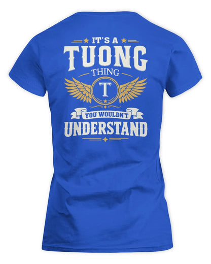 TUONG KT06-M008 It’s a [NAME] Thing – You Wouldn’t Understand | Personalized Vintage T-Shirt - Women's Standard T-Shirt - Royal