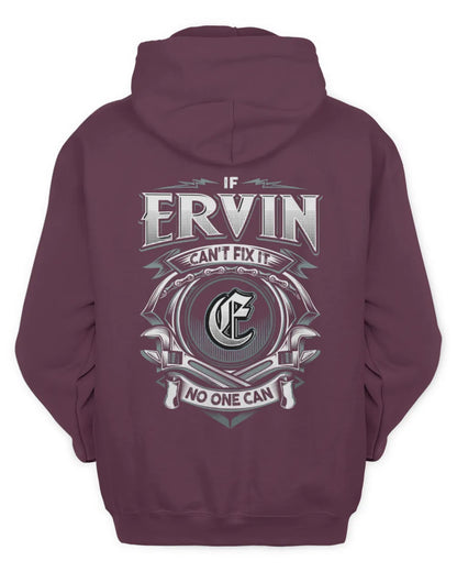 ERVIN AP81-K4-626 - Personalized Ahmed Quote Apparel “If Ahmed Can't Fix It, No One Can” - Unisex Hoodie - Maroon