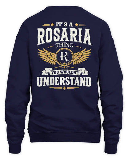 ROSARIA KT06-M008 It’s a [NAME] Thing – You Wouldn’t Understand | Personalized Vintage T-Shirt - Unisex Sweatshirt - Navy