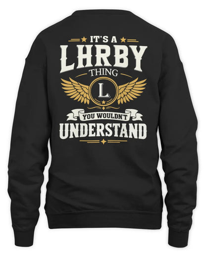 LHRBY KT06-M008 It’s a [NAME] Thing – You Wouldn’t Understand | Personalized Vintage T-Shirt - Unisex Sweatshirt - Black