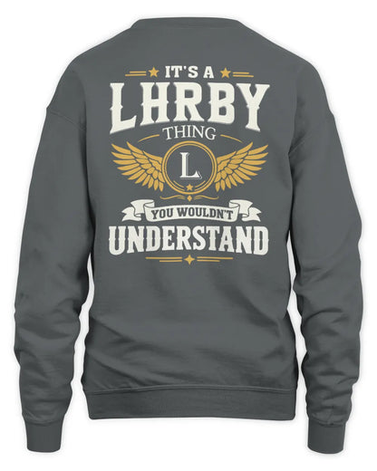 LHRBY KT06-M008 It’s a [NAME] Thing – You Wouldn’t Understand | Personalized Vintage T-Shirt - Unisex Sweatshirt - Charcoal