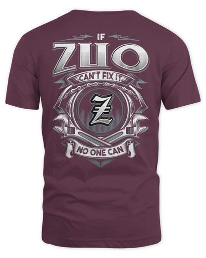 ZUO AP81-K4-626 - Personalized Ahmed Quote Apparel “If Ahmed Can't Fix It, No One Can” - Unisex Standard T-Shirt - Maroon