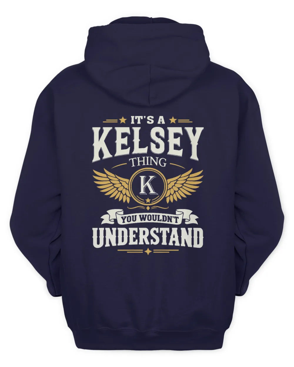 KELSEY KT06-M008 It’s a [NAME] Thing – You Wouldn’t Understand | Personalized Vintage T-Shirt - Unisex Hoodie - Navy