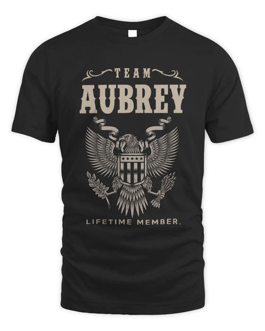 AUBREY TP06-K82 – Personalized Classic Style Apparel “Team NAME Lifetime Member”