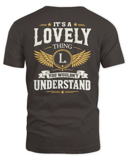 LOVELY KT06-M008 It’s a [NAME] Thing – You Wouldn’t Understand | Personalized Vintage T-Shirt - Unisex Standard T-Shirt - Dark Chocolate