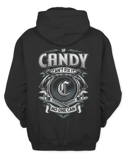 CANDY AP81-K4-626 - Personalized Ahmed Quote Apparel “If Ahmed Can't Fix It, No One Can” - Unisex Hoodie - Black