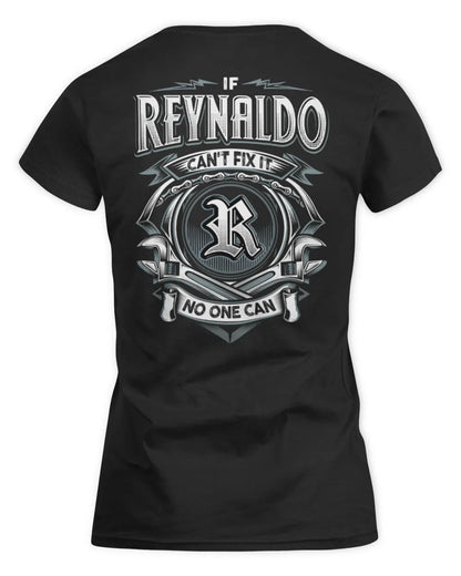 REYNALDO AP81-K4-626 - Personalized Ahmed Quote Apparel “If Ahmed Can't Fix It, No One Can” - Women's Standard T-Shirt - Black