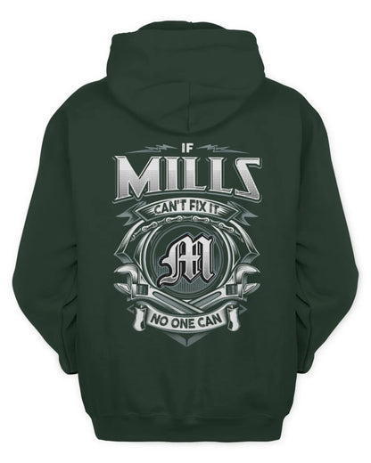 MILLS AP81-K4-626 - Personalized Ahmed Quote Apparel “If Ahmed Can't Fix It, No One Can” - Unisex Hoodie - Forest Green