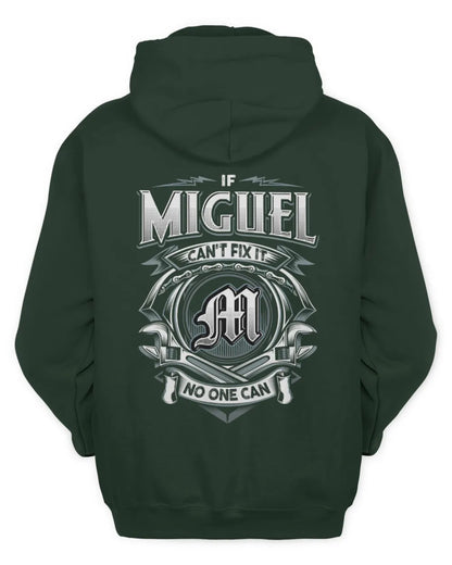 MIGUEL AP81-K4-626 - Personalized Ahmed Quote Apparel “If Ahmed Can't Fix It, No One Can” - Unisex Hoodie - Forest Green