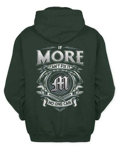 MORE AP81-K4-626 - Personalized Ahmed Quote Apparel “If Ahmed Can't Fix It, No One Can” - Unisex Hoodie - Forest Green