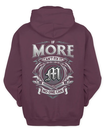 MORE AP81-K4-626 - Personalized Ahmed Quote Apparel “If Ahmed Can't Fix It, No One Can” - Unisex Hoodie - Maroon