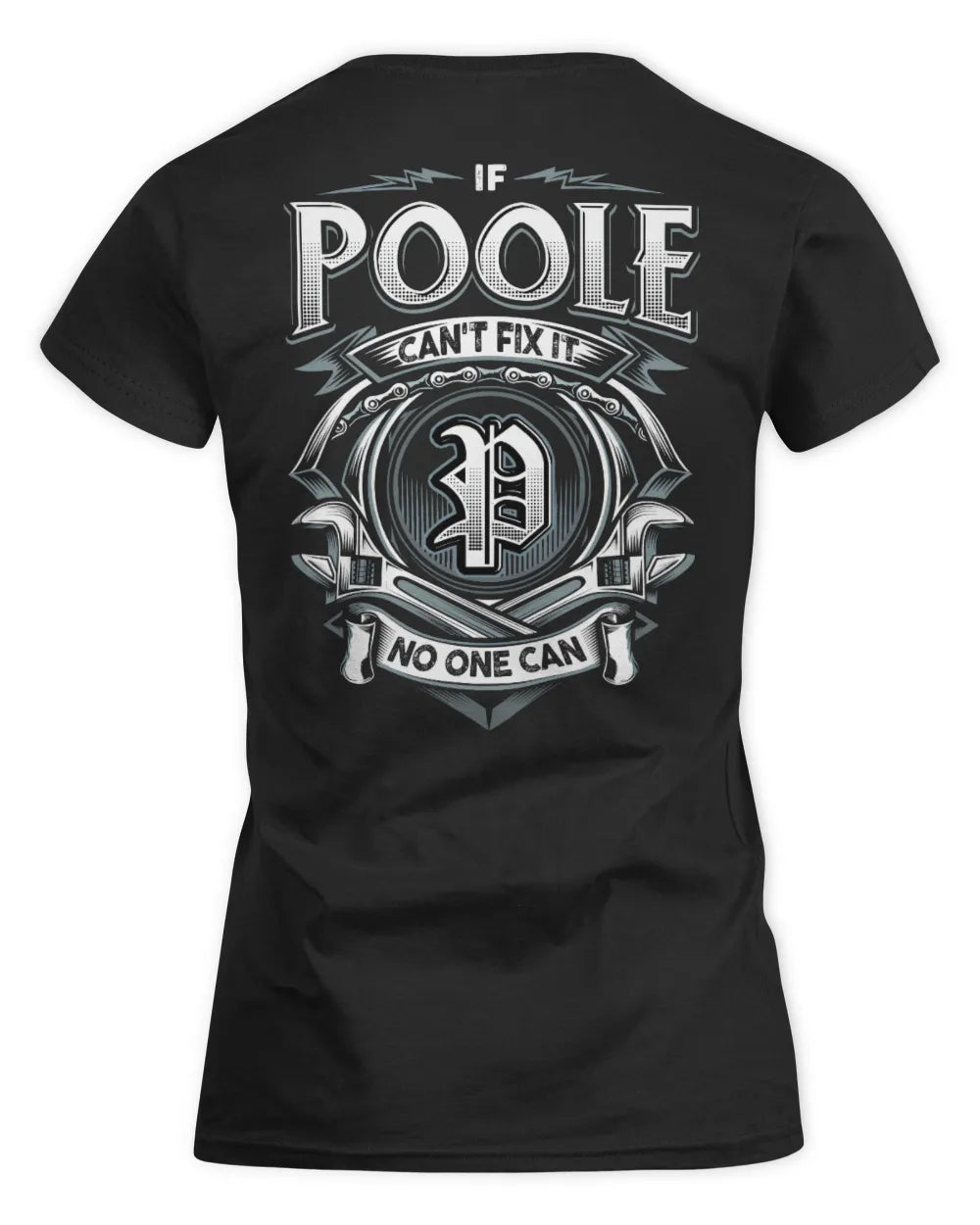POOLE AP81-K4-626 - Personalized Ahmed Quote Apparel “If Ahmed Can't Fix It, No One Can” - Women's Standard T-Shirt - Black