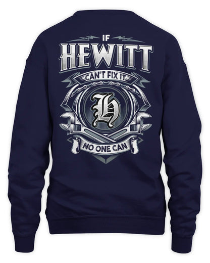 HEWITT AP81-K4-626 - Personalized Ahmed Quote Apparel “If Ahmed Can't Fix It, No One Can” - Unisex Sweatshirt - Navy