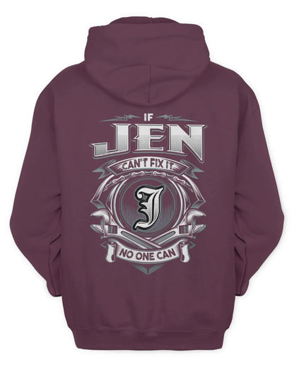 JEN AP81-K4-626 - Personalized Ahmed Quote Apparel “If Ahmed Can't Fix It, No One Can” - Unisex Hoodie - Maroon